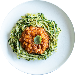 Bolonhesa de lentilhas low carb; marmitas low carb;